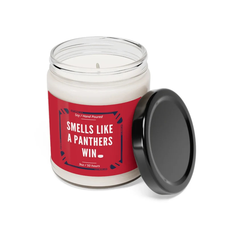 Smells Like a Panthers Win Candle. The perfect gift for the Florida Panthers fan in your life, wh... | Etsy (US)