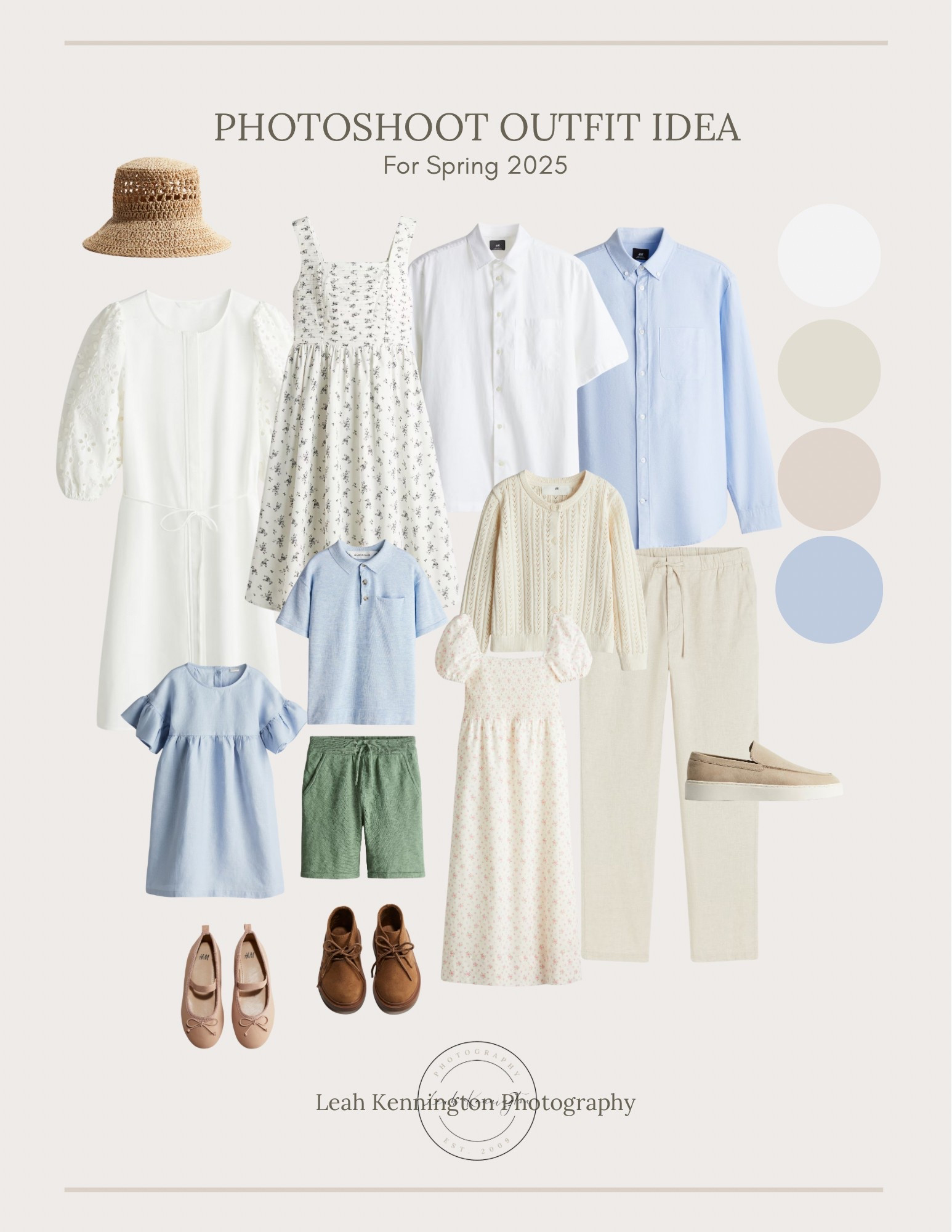 Getting photo outfits for your family shouldn’t mean they are wearing things they hate! 

Choose a color palette first and everyone can find something they like! If you need more tips download my photo outfits guide from my website - leahkenningtonphotography.com

#LTKSeasonal #LTKKids #LTKFamily