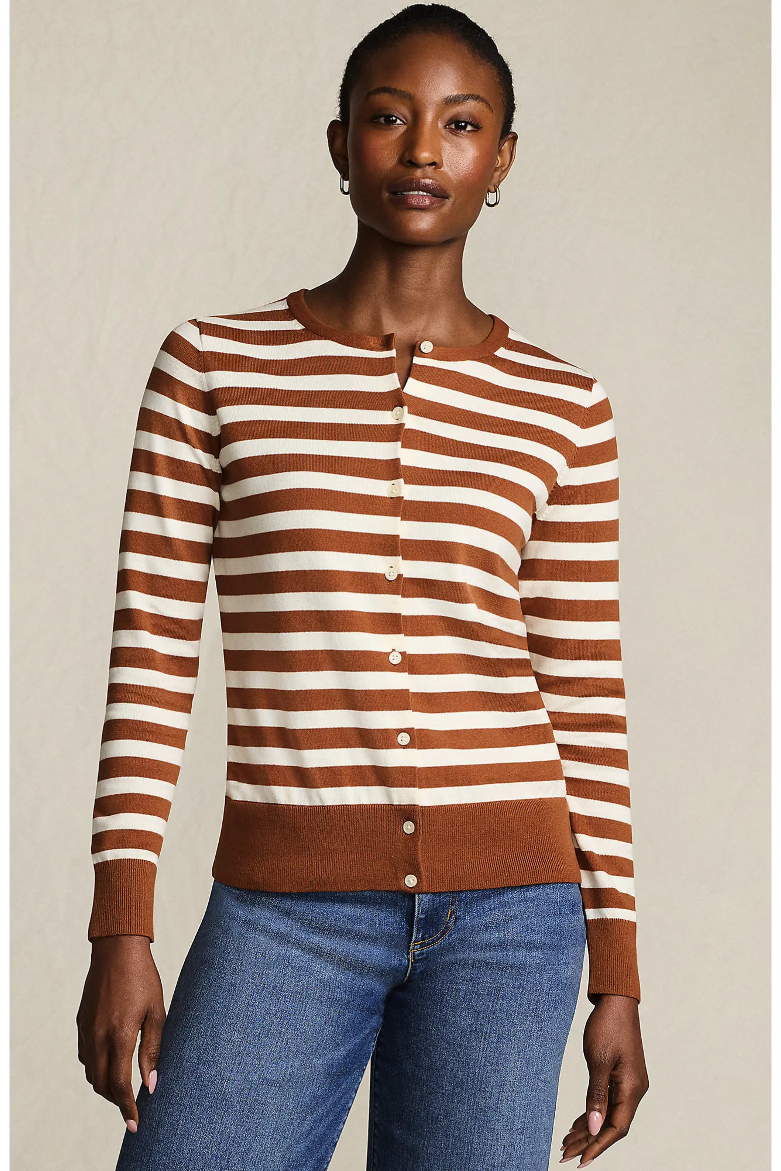 Fine Gauge Cotton Cardigan Sweater (Women) | Nordstrom | Nordstrom