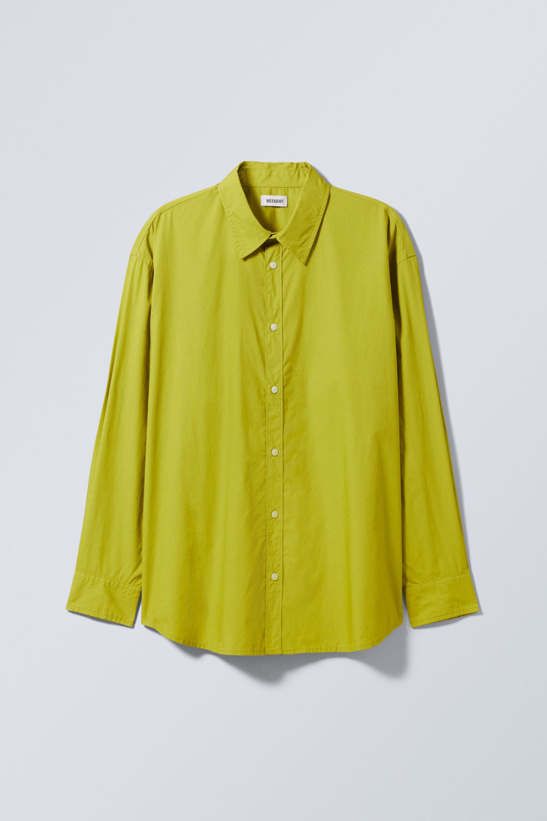 Oversized Shirt - Green | Weekday