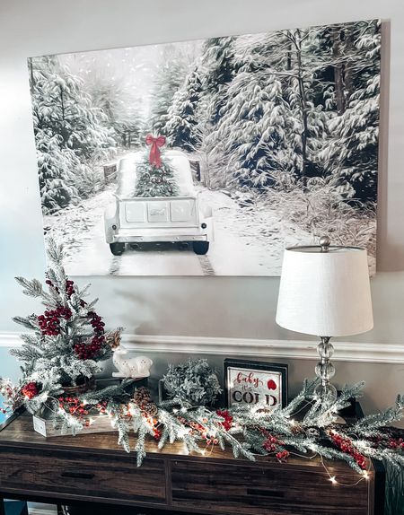 Christmas wall decor, white truck snow scene is on sale at Kirkland Home Decor. Entry table from Wayfair, Black Friday deal, Holiday Time flocked garland from Walnut 

Christmas decor, Christmas, holiday decor, holiday, Walmart finds, home decor, gift guide, furniture, home, modern farmhouse 

#LTKGiftGuide #LTKhome #LTKHoliday