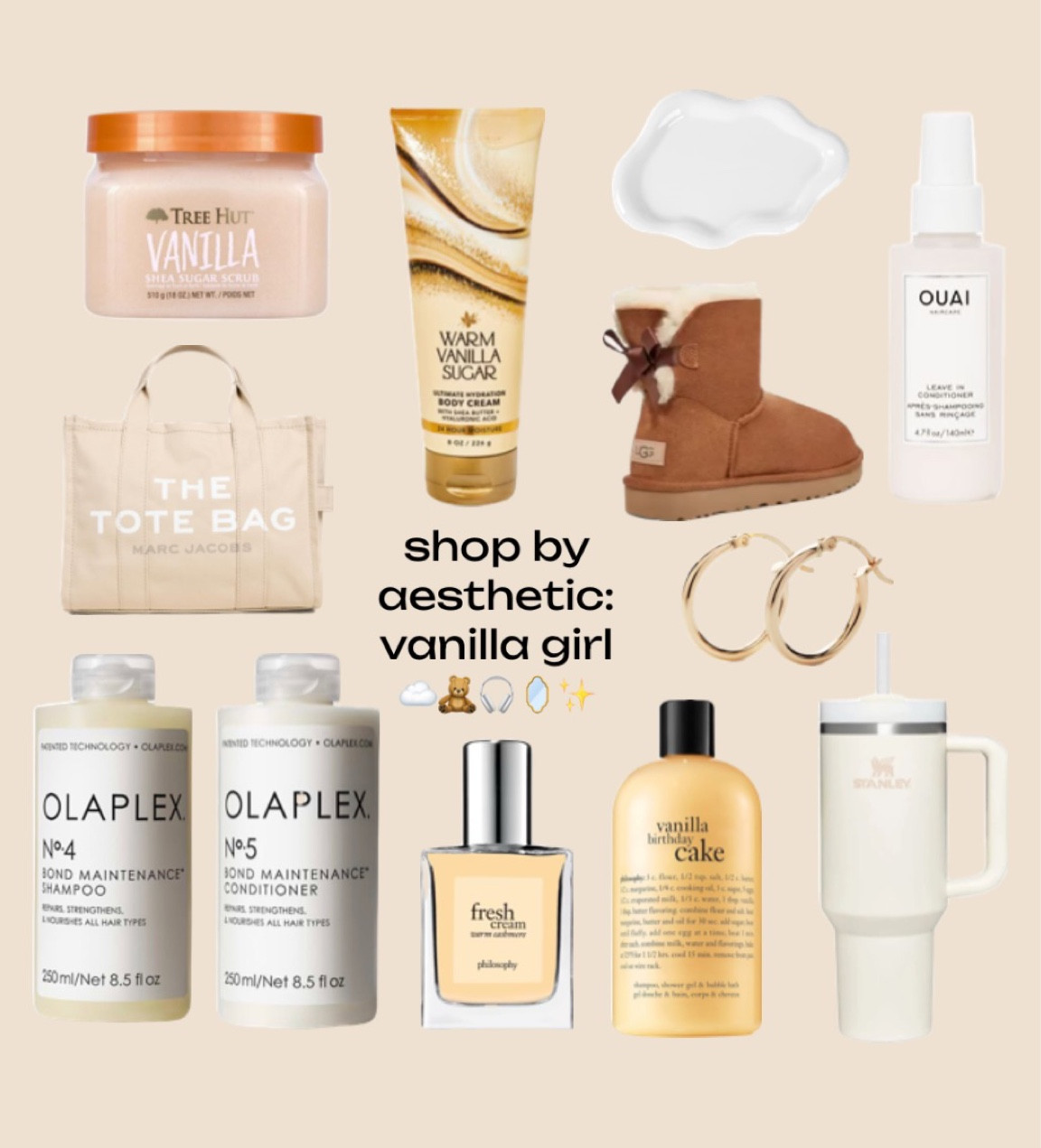 Shop by aesthetic: vanilla girl ☁️🧸✨🪞🎧





#LTKstyletip #LTKbeauty #LTKGiftGuide