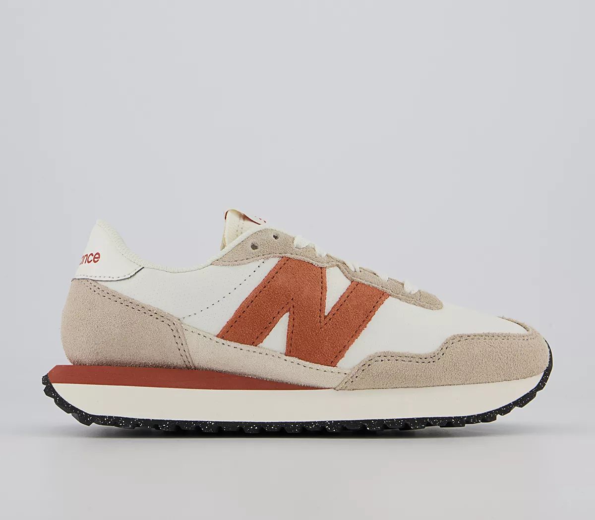 New Balance
								Ms237 Trainers
								Taupe Tan White Black | OFFICE London (UK)