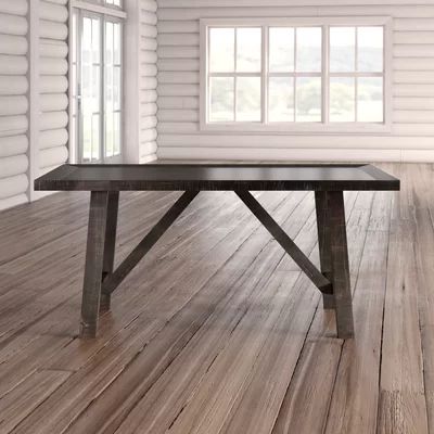 Gilberto Acacia Solid Wood Dining Table Laurel Foundry Modern Farmhouse | Wayfair North America