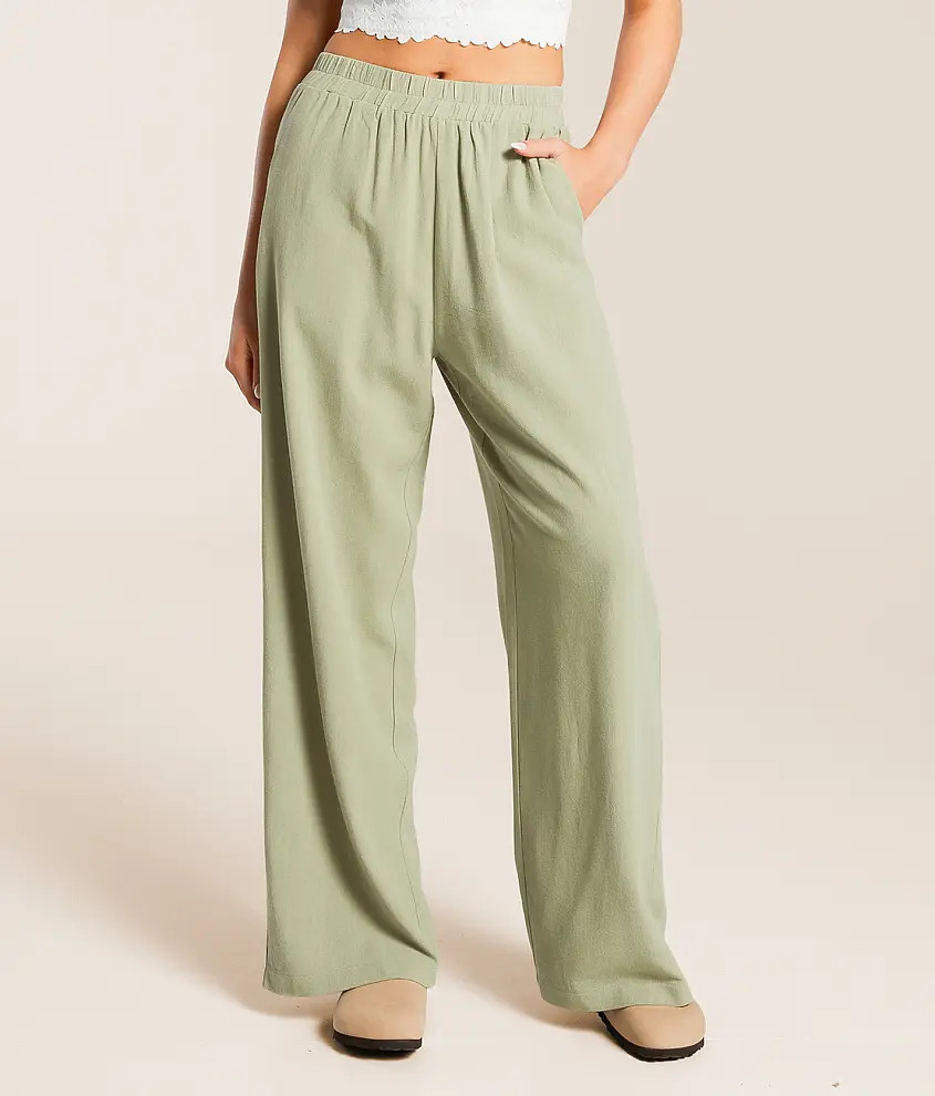 Wide Leg Pant | Buckle