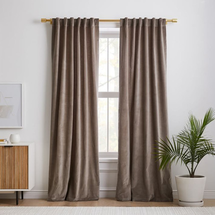 Click for more info about Cotton Velvet Blackout Curtain