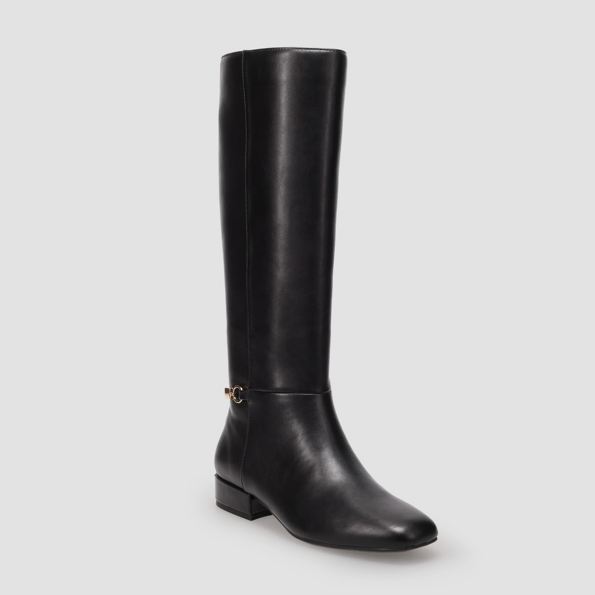 LC Lauren Conrad Hnrieta Women's Bit Detail Knee-High Riding Boots, Size: 7, Red | Kohl's