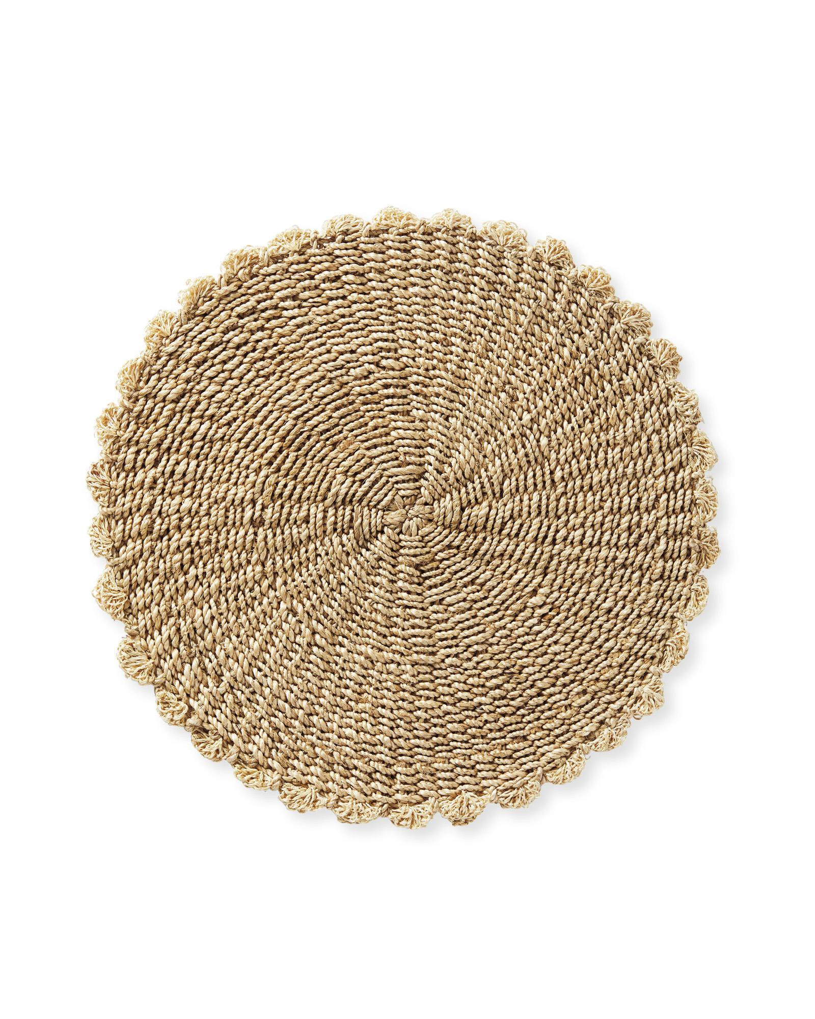 Catalonia Placemat & Seersucker Napkin Bundle – Natural | Serena & Lily | Serena and Lily