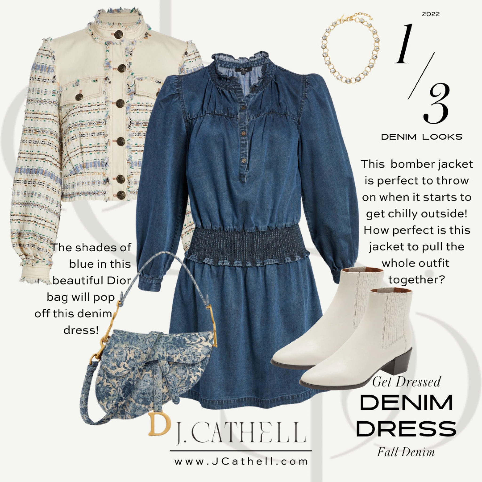 Tonight we’re styling denim on denim. Don’t let it scare you and no…you won’t look like a cowboy. The details on these posts are some of my fave, with the scarf, plaid coat and booties!

#LTKitbag #LTKshoecrush