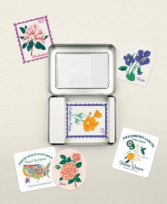 Flower Show 6-Pc Assorted Magnet Set, Macy's Exclusive | Macy's