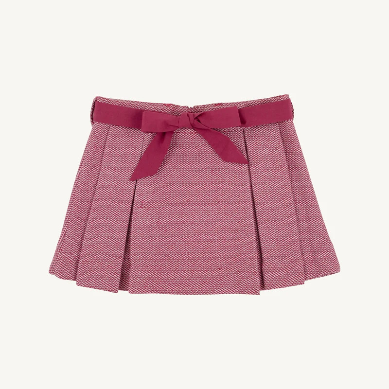 Parson Pleated Skirt - Begley Berry Tweed | The Beaufort Bonnet Company