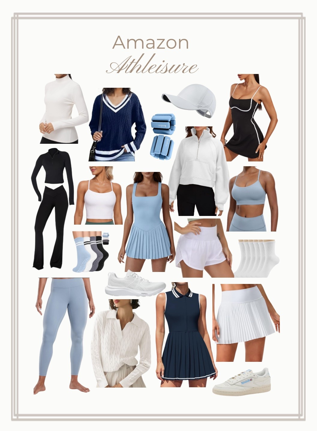 Amazon athletic / athleisure preppy looks 

#LTKActive #LTKStyleTip #LTKFindsUnder50