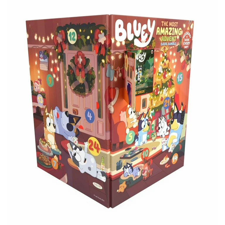 Bluey: the Most Amazing Advent Calendar Book Bundle (Hardcover) | Walmart (US)