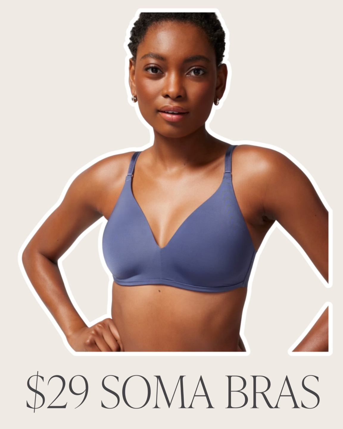 WIRELESS FORM PUSH-UP PLUNGE BRA curated on LTK