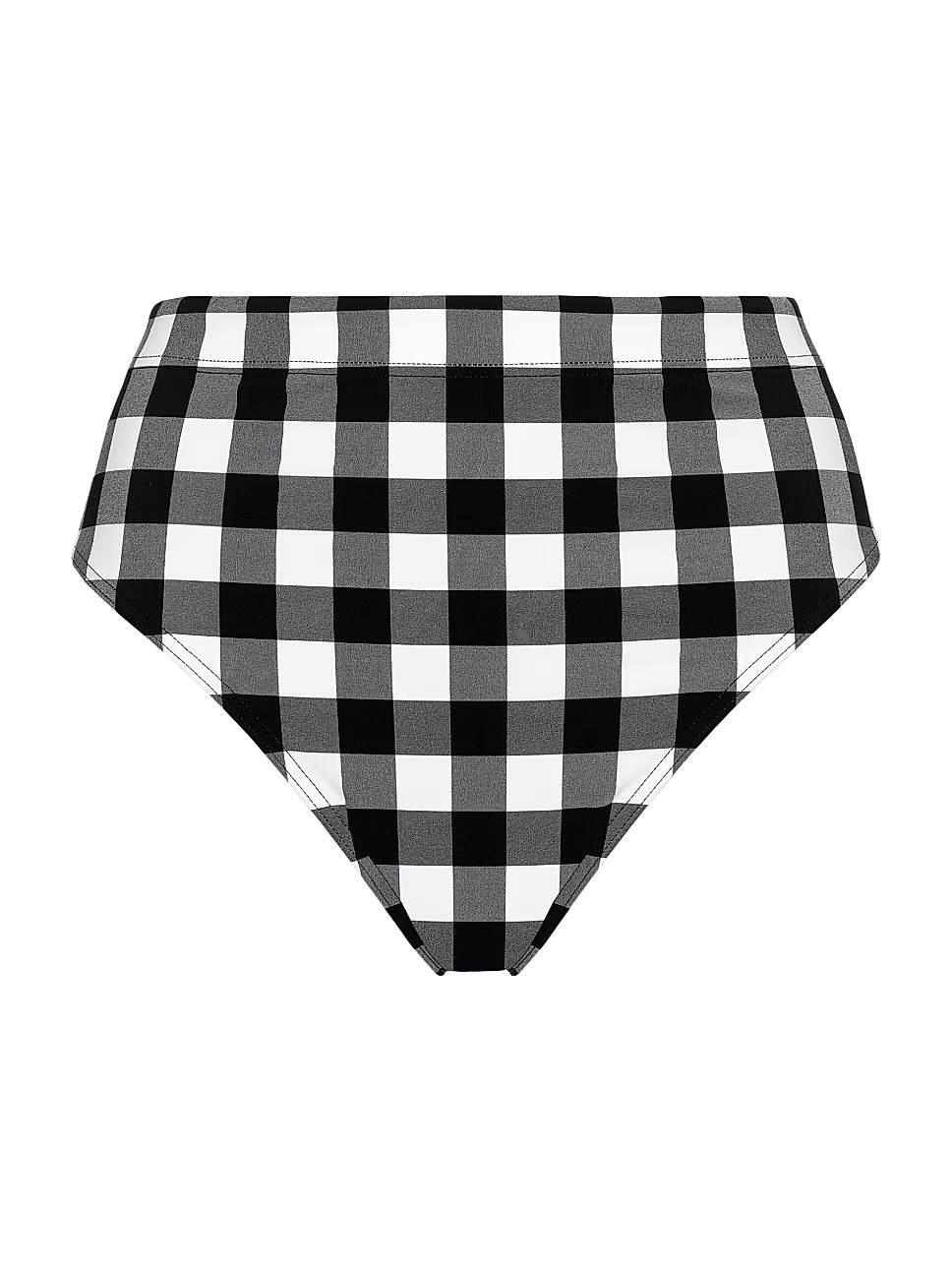 ERES Forme Gingham High-Waist Brief Bikini Bottom | Saks Fifth Avenue