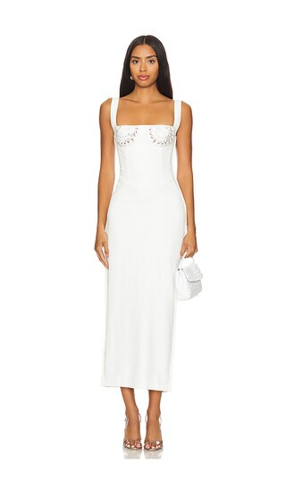 Micah Dress in White | Revolve Clothing (Global)