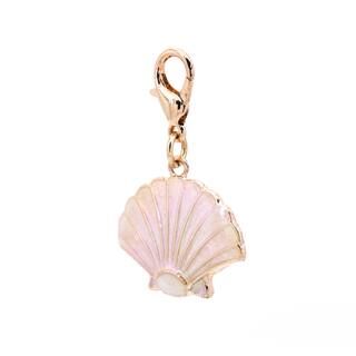 Charmalong™ White & Gold Shell Charm by Bead Landing™ | Michaels | Michaels Stores