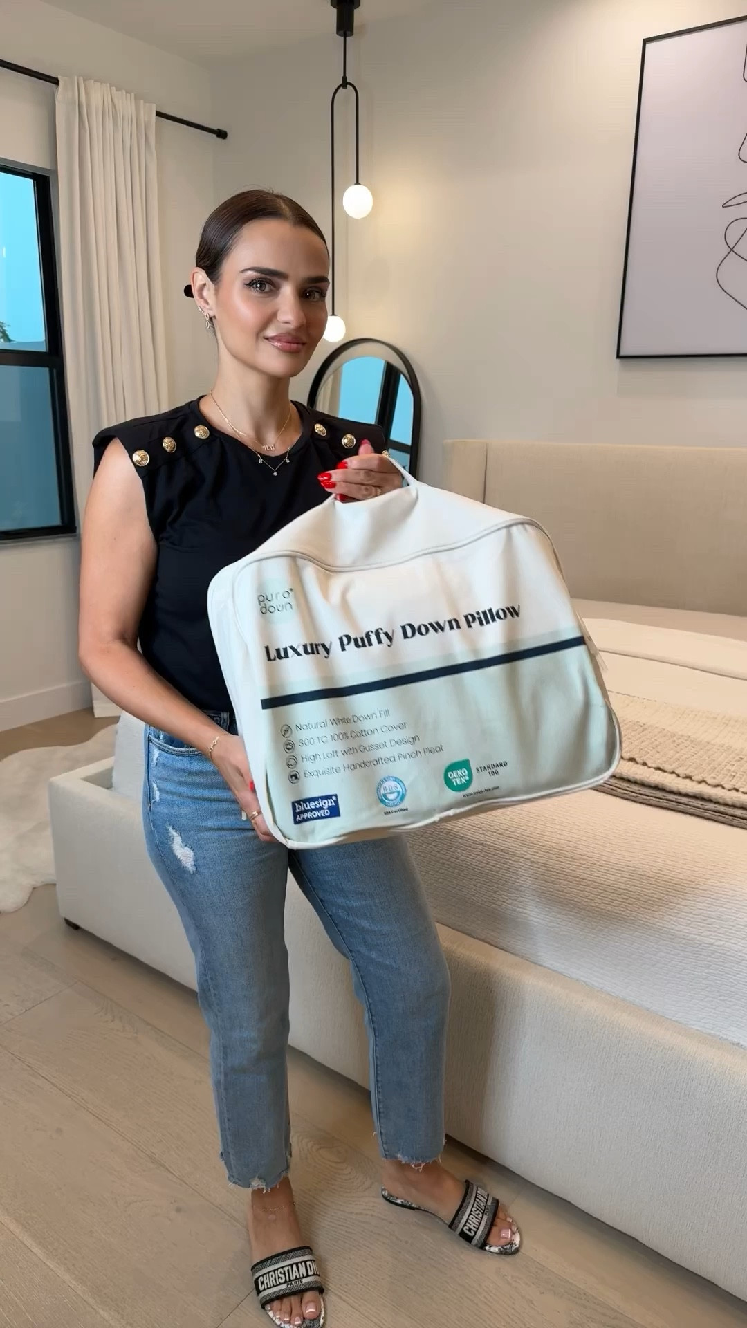 
Your wellness journey doesn’t stop when you go to bed—quality sleep is crucial for a healthy lifestyle. Sleep is when your body heals, restores energy, and supports overall well-being. Without it, we can’t fully recharge or function at our best.

That’s why I love these organic pillows from @pure.down! Made from natural, chemical-free materials, they provide the comfort and support I need for a restful night’s sleep, which helps me stay on track with my wellness goals—even while I sleep.

#LTKVideo #LTKSeasonal #LTKHome