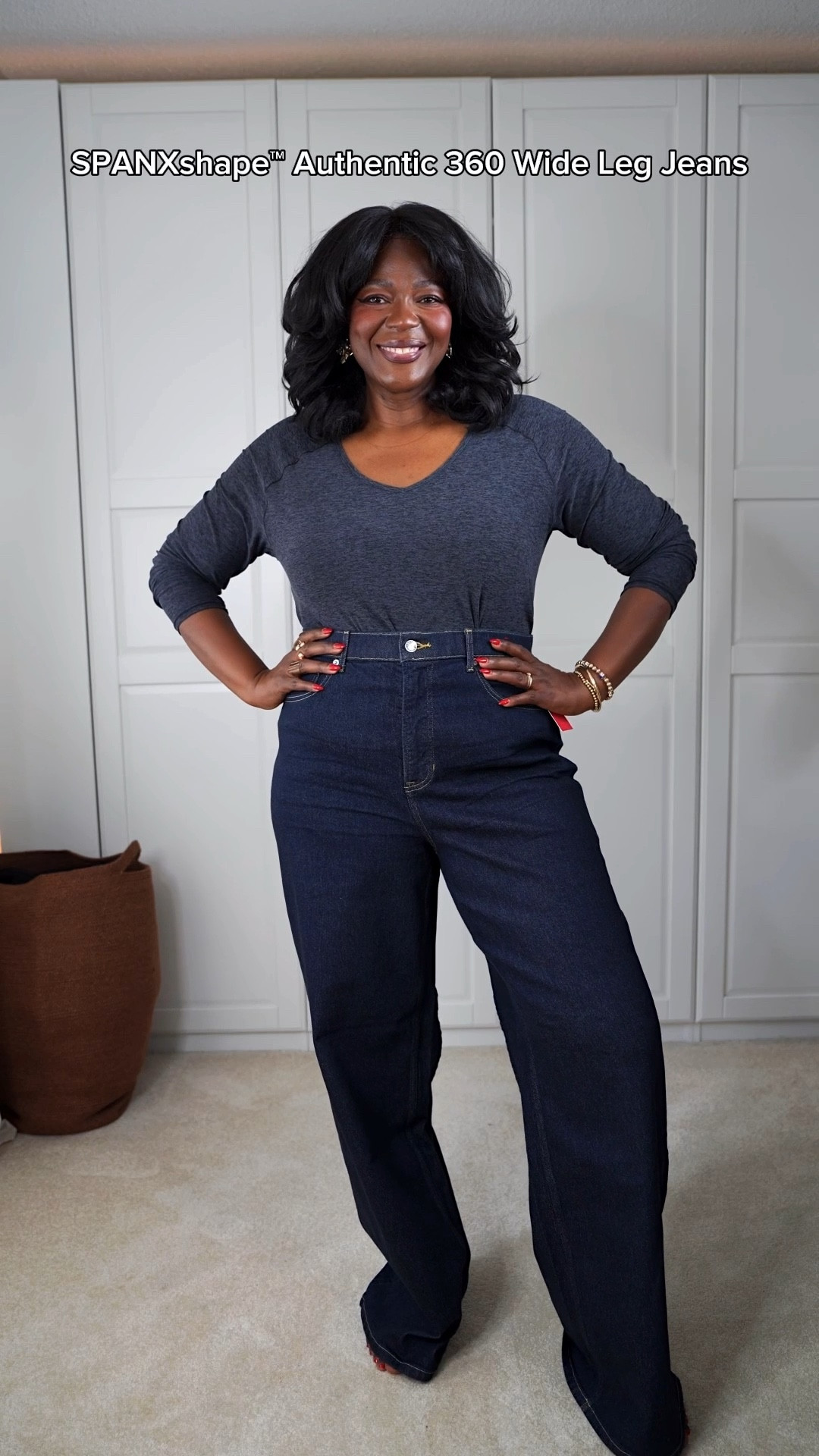 Looking for long jeans? I got you. These two from Spanx come in petite, regular and tall and goes up to 3x. I went with the 1x tall fit. They are both Chic, comfy, and can easily be dressed up or down.  #spanxpartner @spanx 

#LTKMidsize #LTKPlusSize #LTKTall