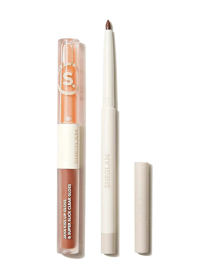 SHEGLAM Soft 90'S Glam 3-In-1 Lip Liner Moisturizing Plant Extracts Long Lasting Liquid Lipstick ... | Amazon (US)