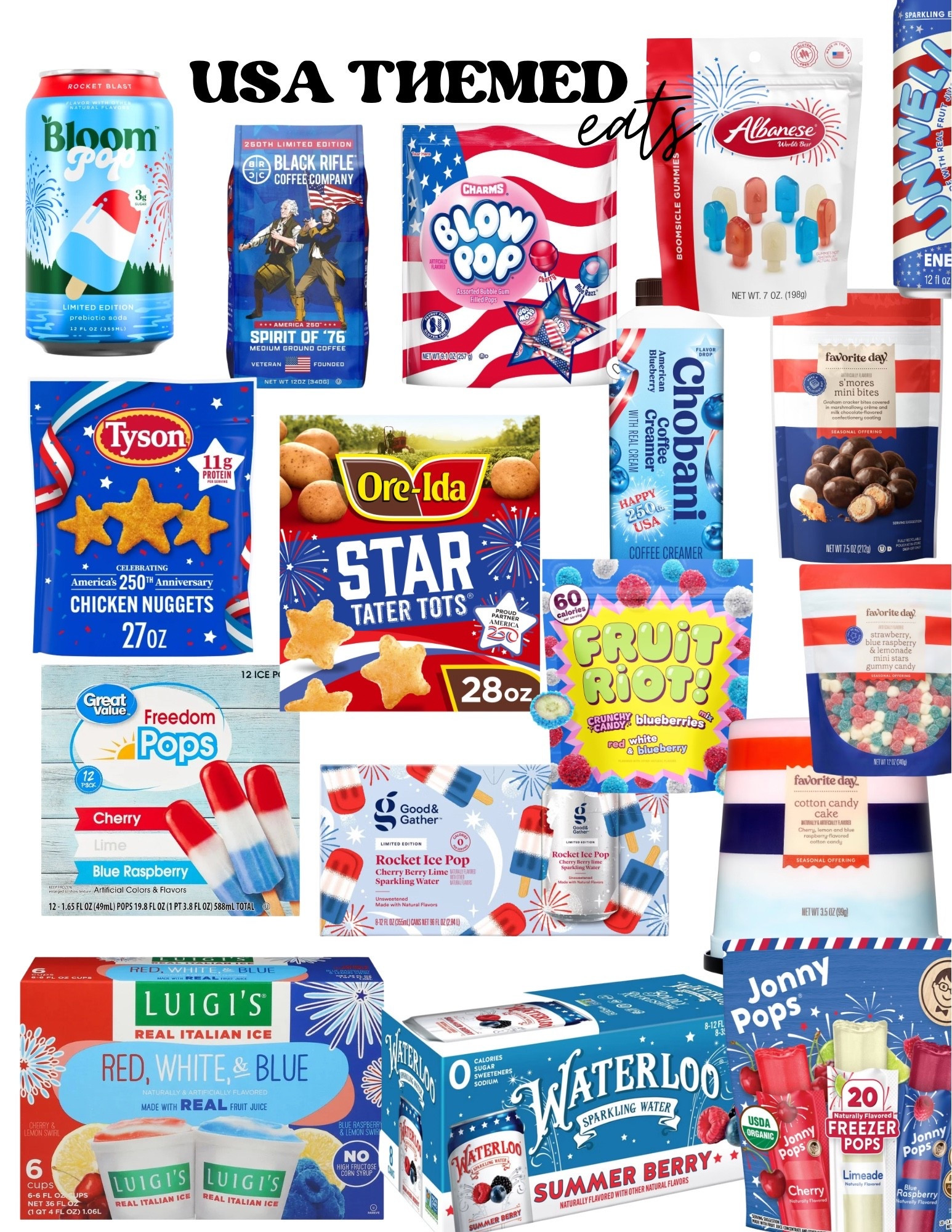 4th OF JULY PARTY THEMED EATS

#LTKSeasonal #LTKfoodie