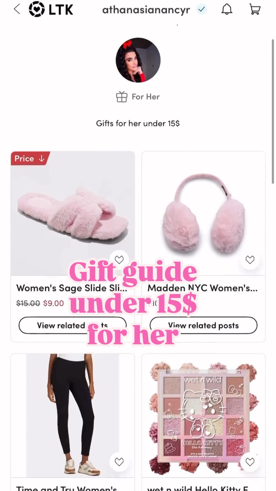 Gifts for her under 15$


#LTKHoliday #LTKSaleAlert #LTKGiftGuide