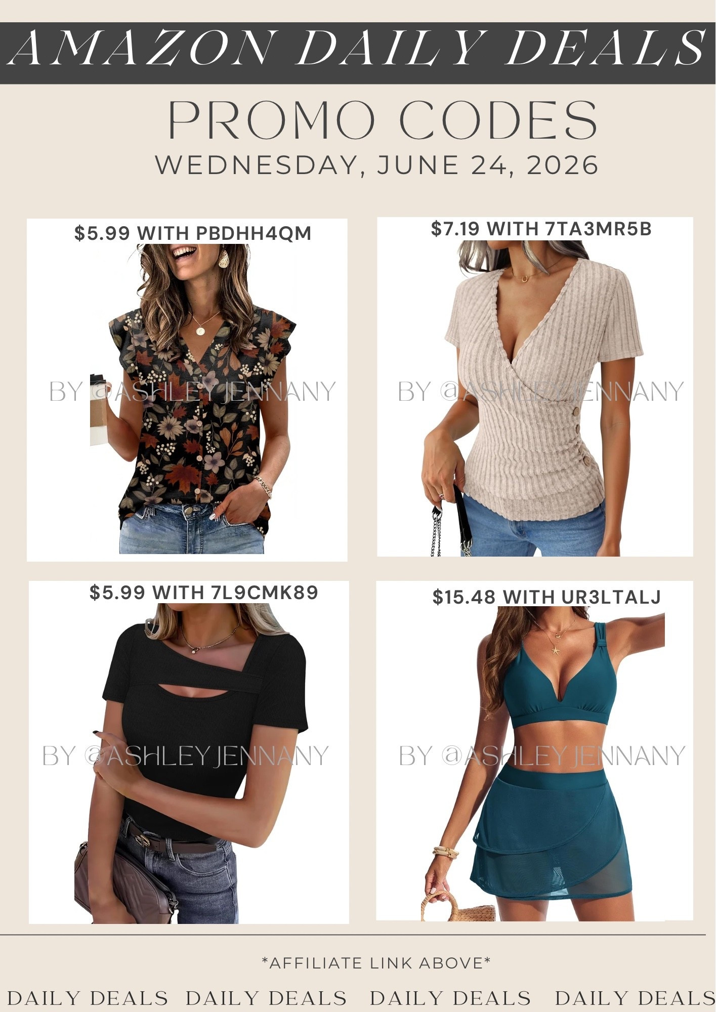 Amazon deals

#LTKSaleAlert #LTKMidsize #LTKootd