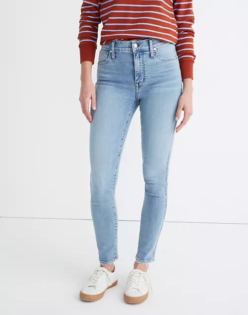 10" High-Rise Skinny Jeans in Wheeler Wash | Madewell