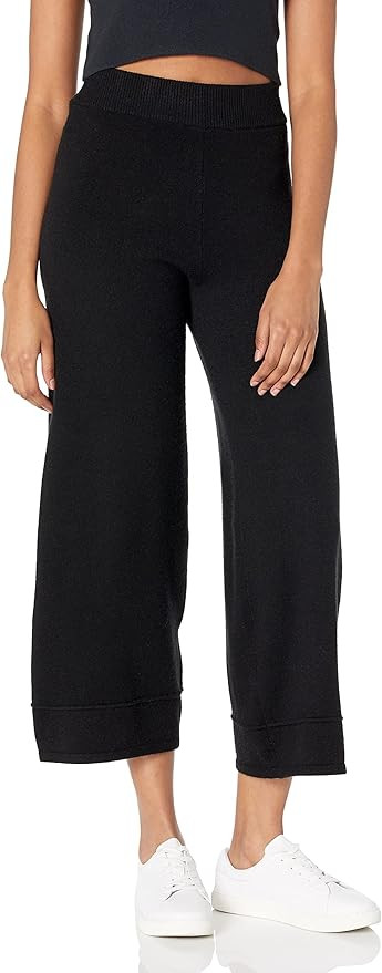 The Drop Women's Bernadette Pull-On Loose-Fit Cropped Sweater Pant | Amazon (US)