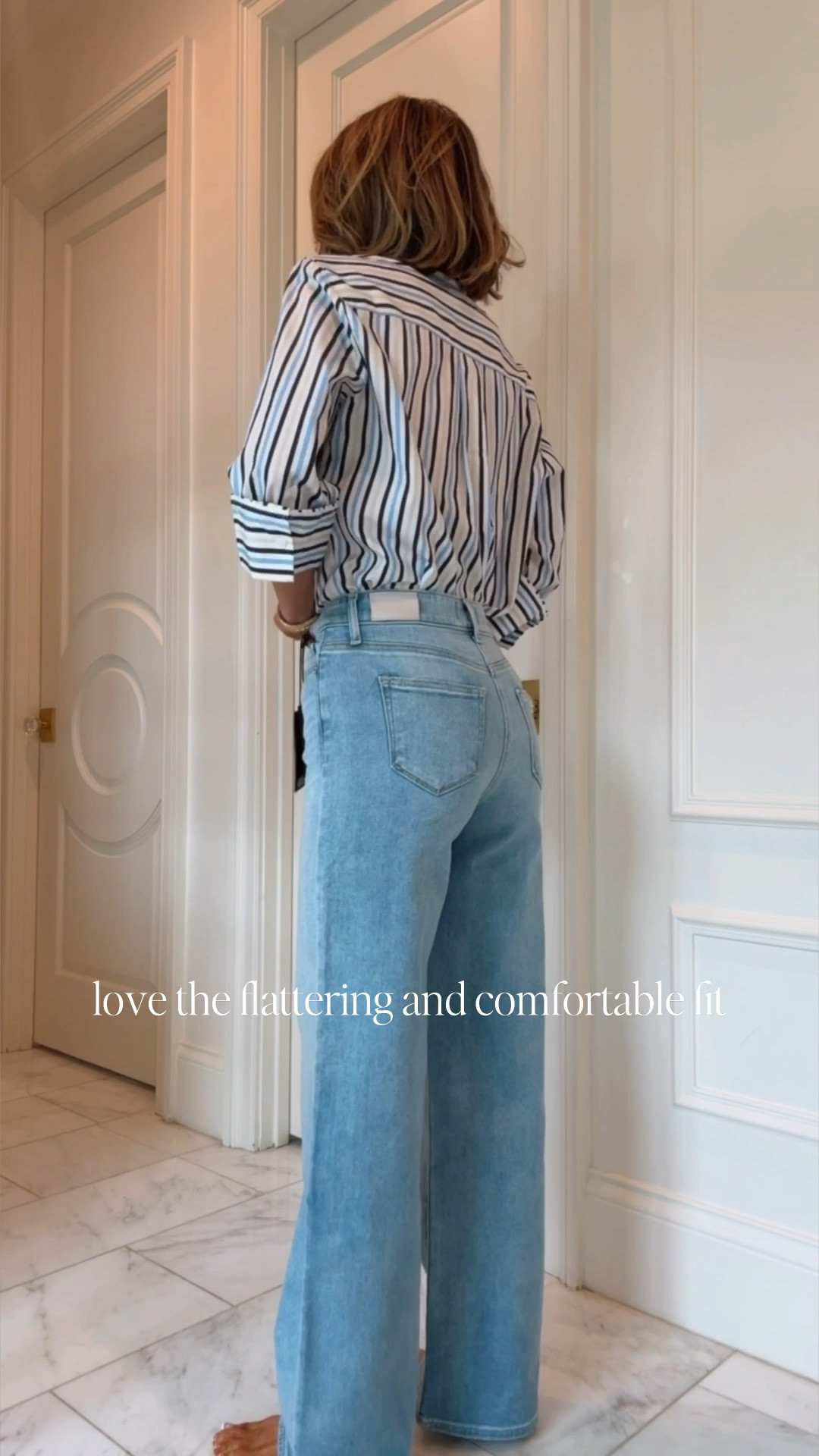 The jeans that fit everyone - love this new wash. This fits tts