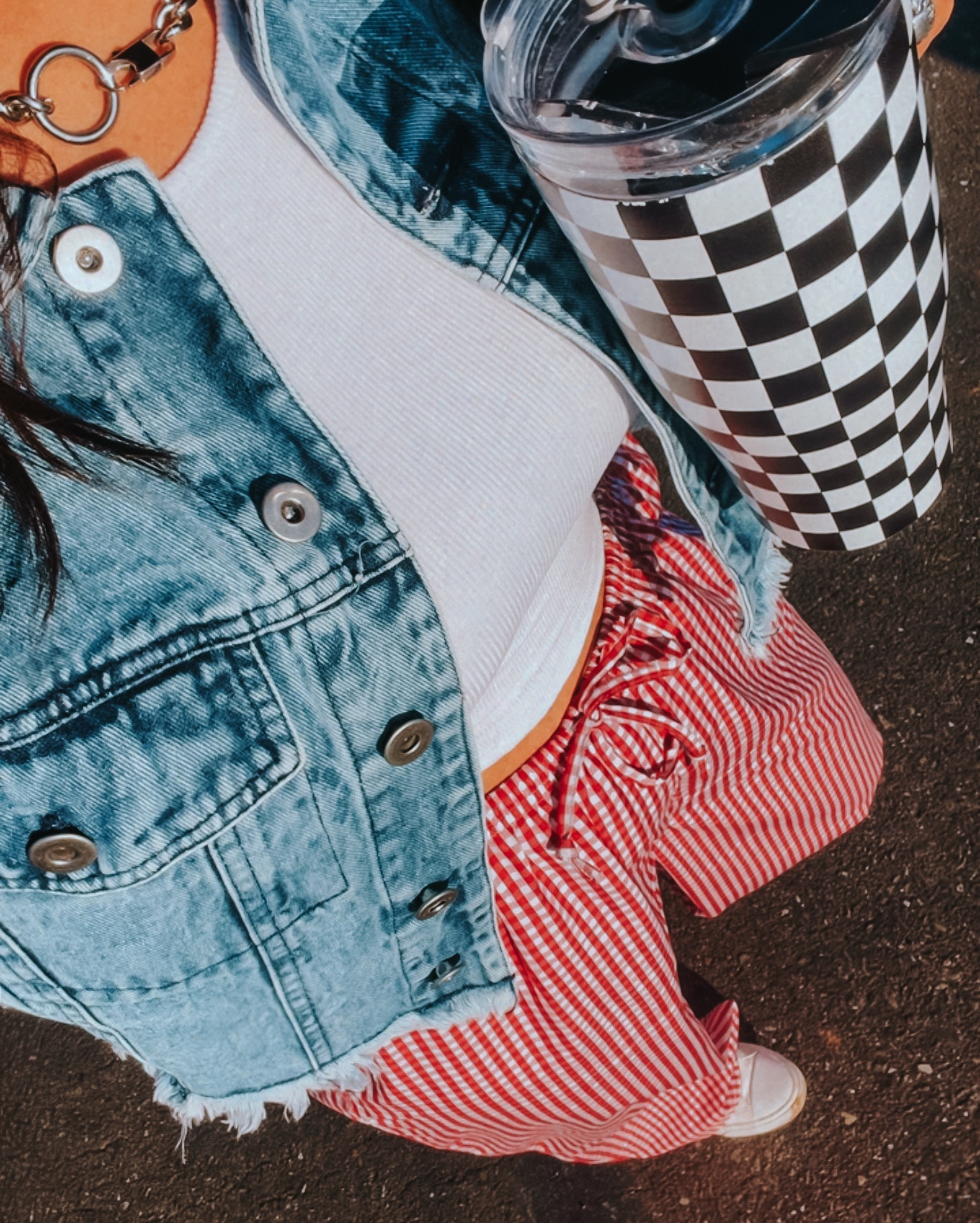 Red, white and denim 😍
Spring is in the air!!! 
Pants: Target (sold out - linked similar)
Tank: Amazon 
Denim jacket (TJMaxx old - linked similar)
Shoes: Amazon 
Jewelry: Amazon 
Cup: Hobby Lobby (linked similar)
Hat: Target 

#springfashion #ootd #outfit 

#LTKSpringSale #LTKSeasonal #LTKootd