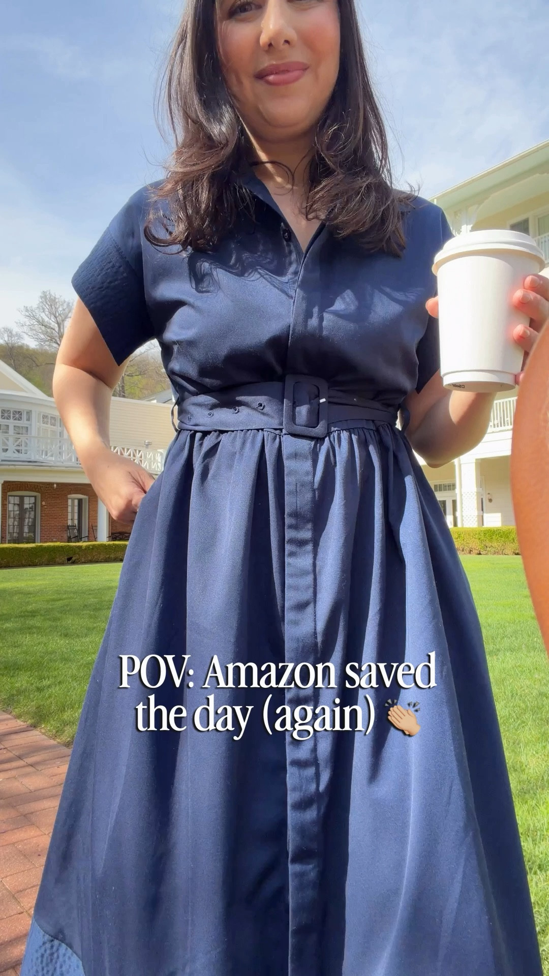 So let’s talk about how I was looking for a unicorn of a dress... at 7 months postpartum while exclusively nursing. My kids and I were tagging along to my husband’s annual dental conference because it was at the Omni Bedford Springs this year (amazing hotel, btw!), and it’s been on our list of places to visit. Even if we weren’t attending the seminars, we’d be interacting with colleagues and acquaintances throughout the day so I was on the hunt for something ✔️polished, ✔️flattering, and ✔️easily accessible for baby to feed. Oh, and I also refused to spend top dollar for something I may only wear once (or not at all, if I really needed to be in leggings to manage my preschooler too). I searched almost nightly while rocking my little guy to sleep - lo and behold! I found it and I need to share this amazing dress with you all! Postpartum or not, this is giving designer vibes on a serious budget. 👏🏼👏🏼👏🏼

#LTKmomlife #LTKPetite #LTKWorkwear