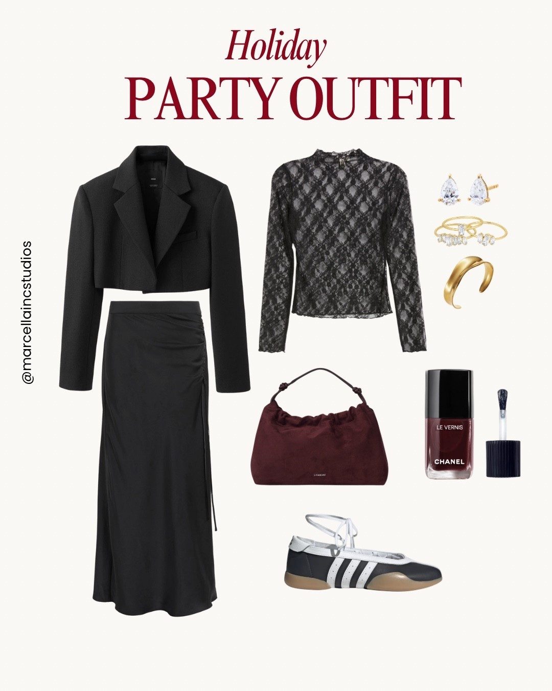 Holiday party outfit that won't kill your feet. Swap heels for the Sneakerina:)👟🩰
#holidaypartyoutfit #sneakerstyle #comfortablefashion 


#LTKootd #LTKHoliday