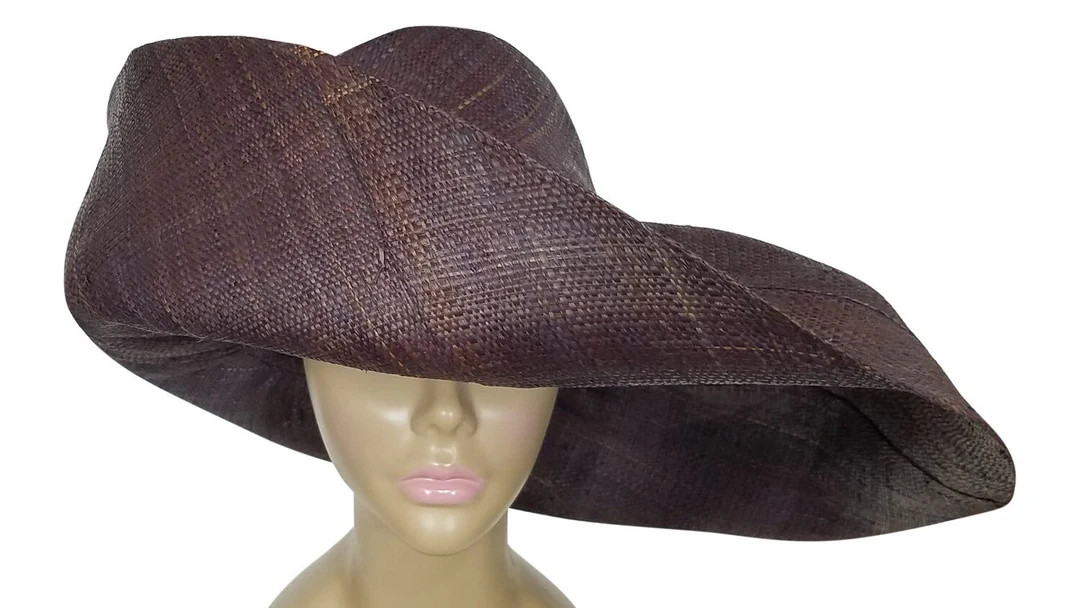 Hand Woven Madagascar Big Brim Raffia Sun Hat 59 Cm, Adjustable - Etsy Canada | Etsy (US)