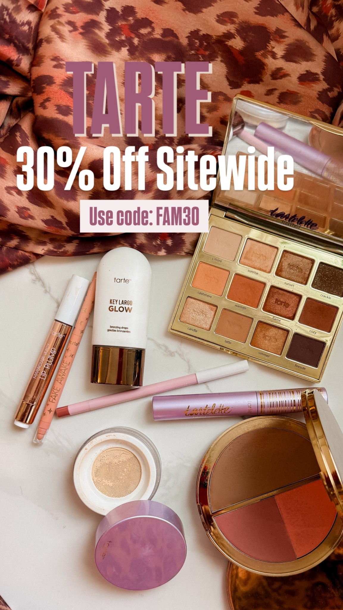 30% off Tarte for Friends & FAMILY SALE!
Use code: FAM30 
@tartecosmetics #tartepartner

#LTKMidsize #LTKBeauty #LTKStyleTip