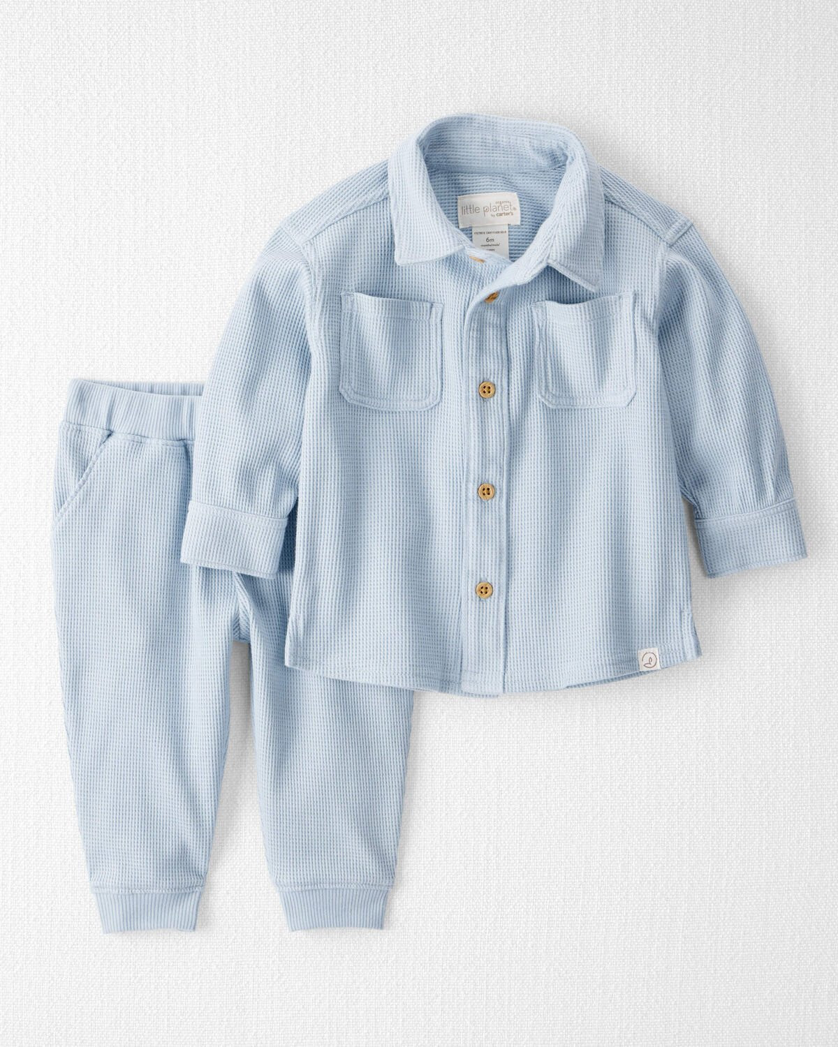Baby Boy 2-Piece Organic Cotton Waffle Knit Set | Carter's Inc