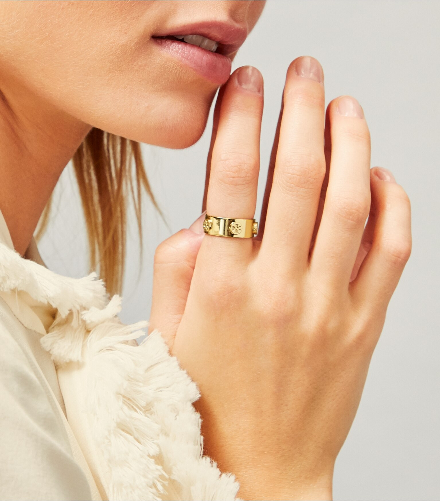 MILLER STUD RING | Tory Burch (US)