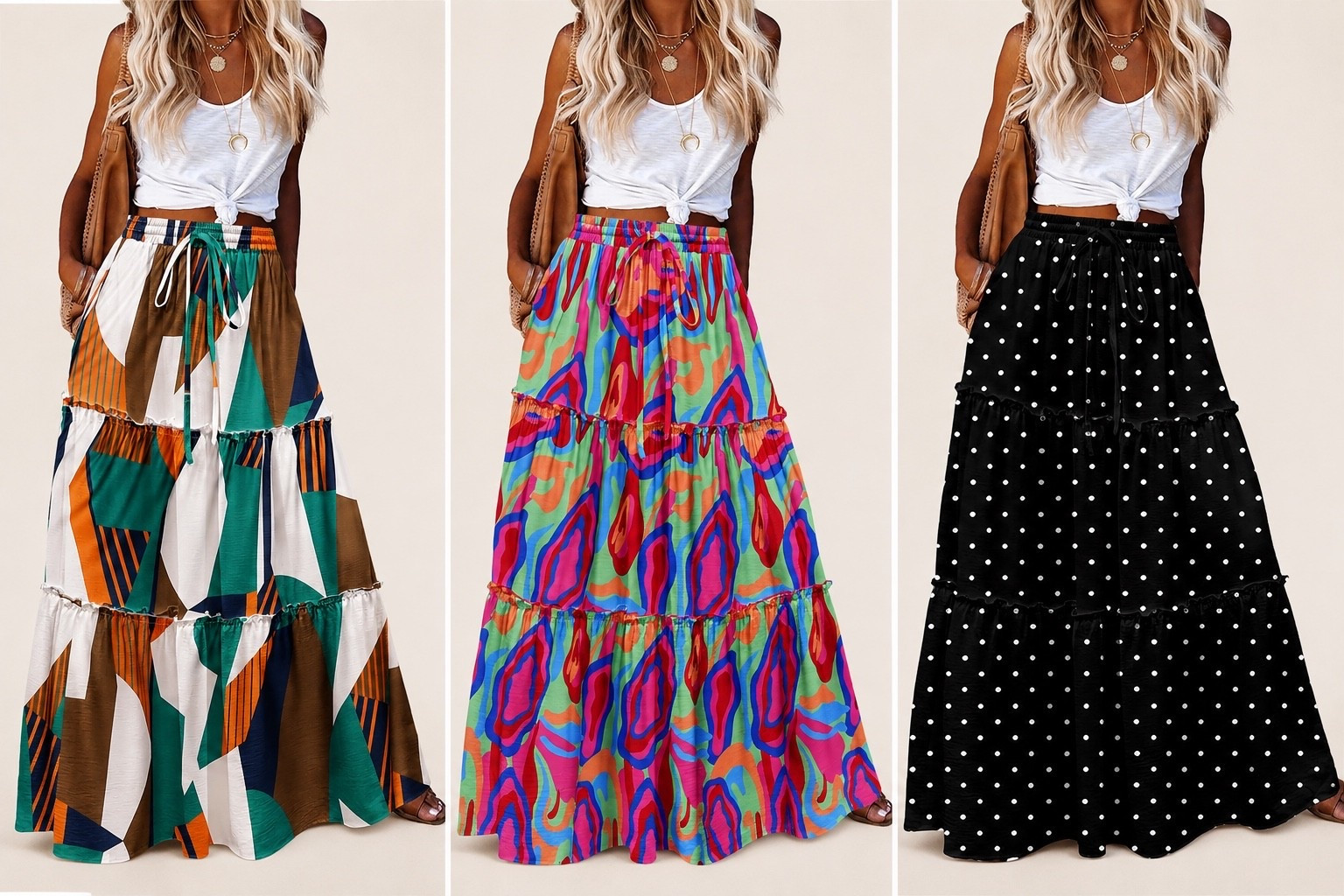 I live for a long flowy skirt! Catch these while they are on sale!

#LTKgrwm #LTKdayinmylife #LTKootd