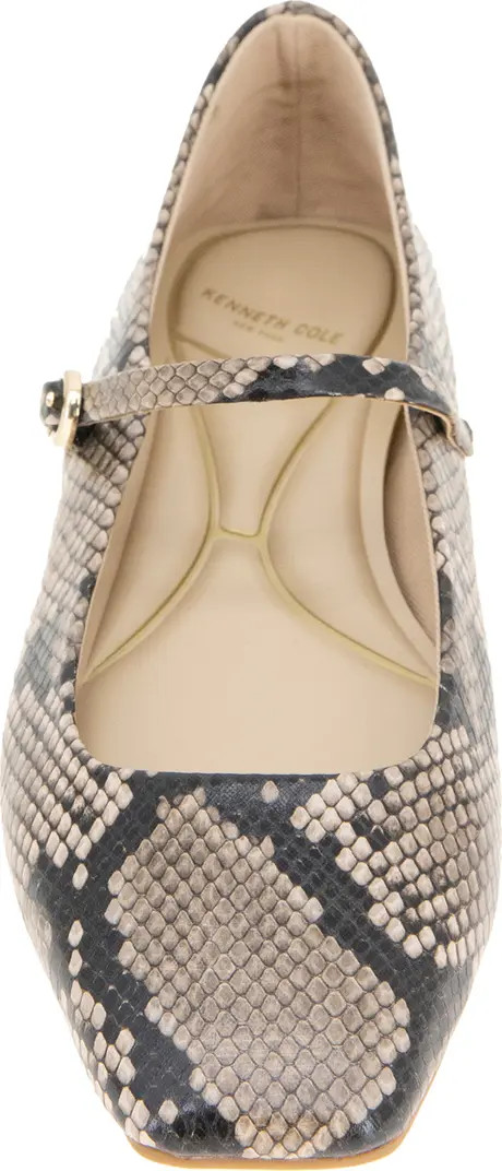 Jasper Snakeskin Embossed Mary Jane Flat (Women) | Nordstrom