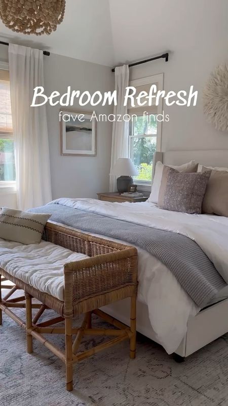 Neutral bedroom refresh! Sharing my primary bedroom decor as well as my fave Amazon finds for a quick bedroom refresh!

(5/14)

#LTKStyleTip #LTKHome #LTKVideo