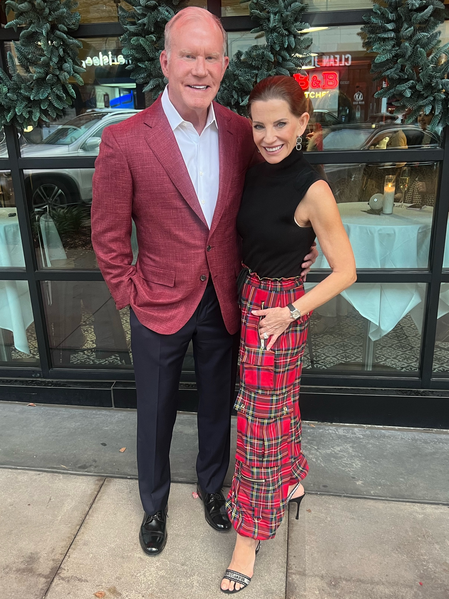 Mad for plain in my holiday look. These pants are everything and so festive. On repeat during the holiday season and so many colors in this pant  

#LTKHoliday #LTKover40 #LTKstyletip