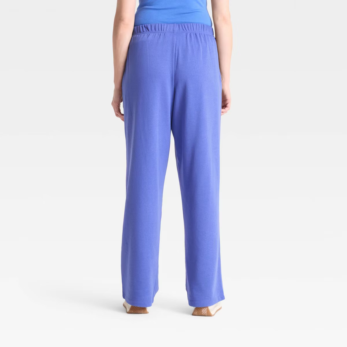 Women's Sunshine Lemons Graphic Pants - Blue | Target