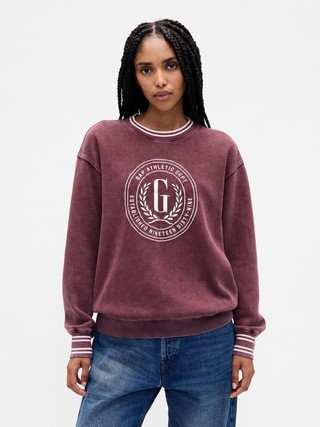 VintageSoft Oversized Logo Sweatshirt | Gap (CA)