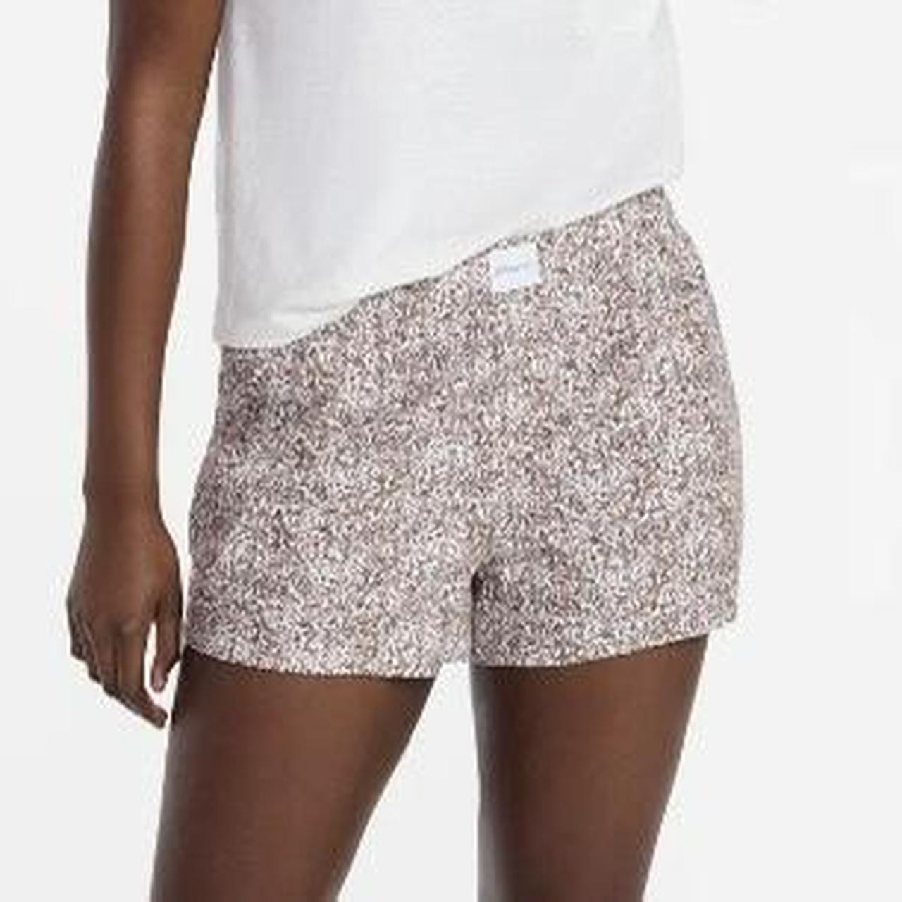 Joyspun Women's Shorts - White/Multi | Depop US