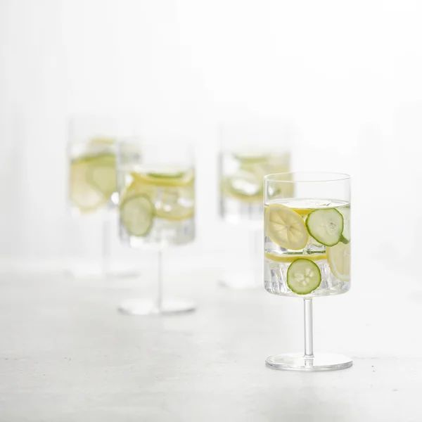 Modo 14.9 oz. Crystal Drinking Glass (Set of 4) | Wayfair North America