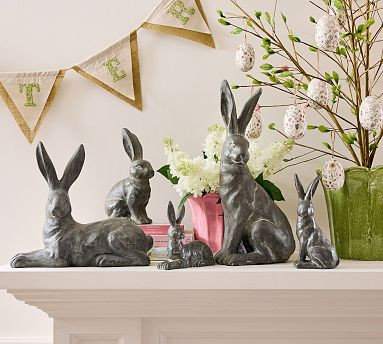 Mini Laying Bunny | Pottery Barn (US)
