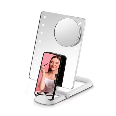 Conair LED Hollywood Lighted Social Media Makeup Mirror - White | Target