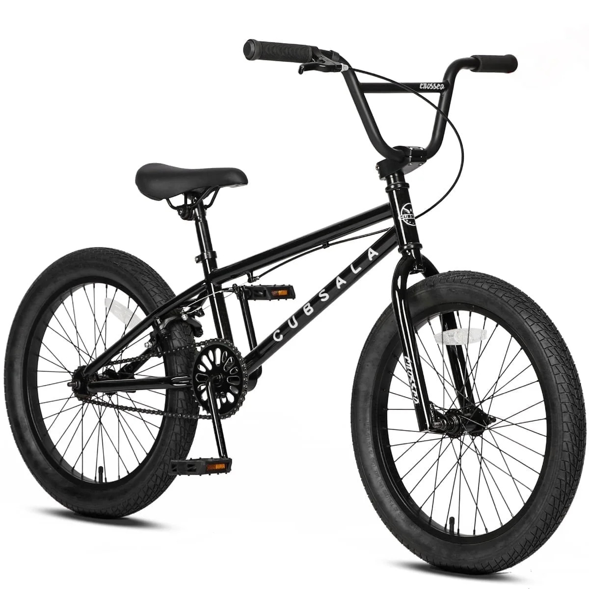 cubsala 20 in Freestyle BMX Kids Bike for Age 6-14 Years Old Boys Girls ,Black | Walmart (US)