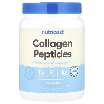 Nutricost, Collagen Peptides, Unflavored, 16.2 oz (454 g) | iHerb