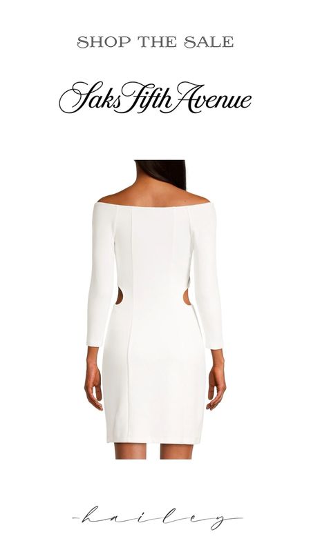 Off-The-Shoulder Cut-Out Mini-Dress by Victor Glemaud. 

🏷️ $45 (Price Reduced from $225)

Product Description:
Victor Glemaud's mini-dress is designed with an off-the-shoulder neckline and accented with chic cut-out details.
〰️ Off-the-shoulder neckline
〰️ Long sleeves

Shop the Designer Sale at Saks Fifth Avenue! 

#LTKFind #LTKunder50